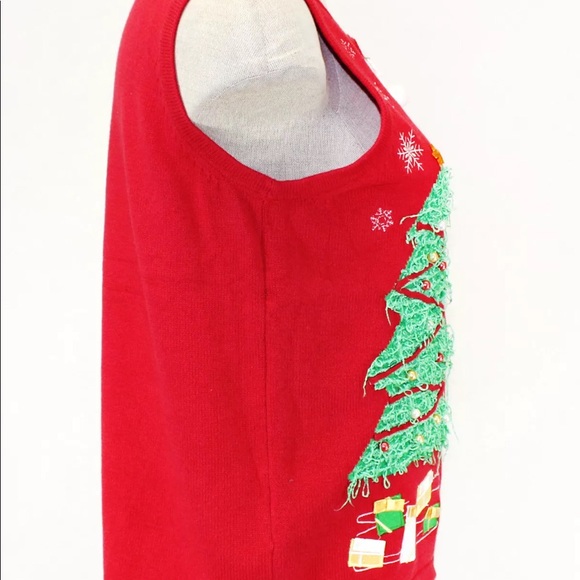 Ugly Christmas Sweater Vest Size Small and Medium - Picture 5 of 8